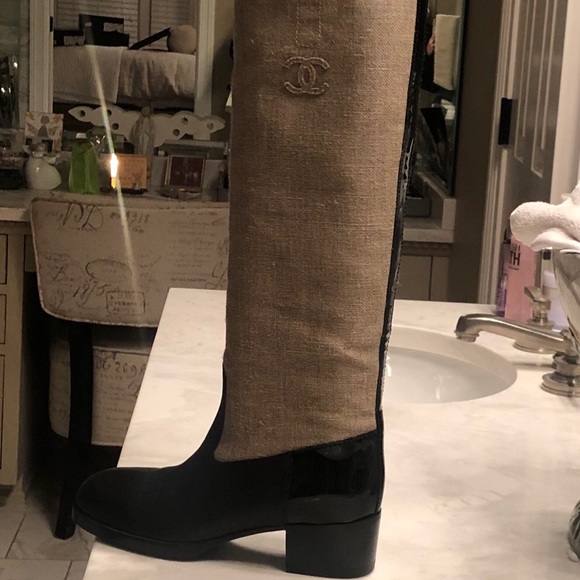 Chanel Riding Boots- NWT IN BOX - Picture 6 of 7